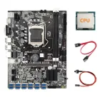 Комплект майнінг V12 / материнська плата B75USB BTC LGA 1155 / процесор Intel Celeron G530 / 12 відеокарт