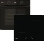 Духова шафа електрична WHIRLPOOL OMSK58CU1SB + Варильна поверхня індукційна WHIRLPOOL WS Q4860 NE (комплект)