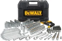 Набір інструментів головок, біт, шестигранних і накидних ключів DeWalt 1/4 3/8 1/2 на 205 предметів DWMT81534-1