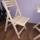 Стільці дерев'яні, розкладні, для вітальні кухні, передпокою, кафе