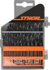 Набір свердл по металу STHOR HSS Ø= 1.5 - 6.5 мм 13 шт (22130_v)