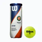 М'ячі тенісні для ґрунту Wilson Roland Garros Clay CT 3 BALL WRT125000