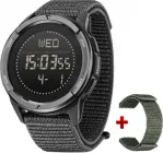 Чоловічий годинник North Edge Alps Black з компасом