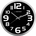 Настінний годинник Esperanza Wall Clock Zurich EHC013K Black