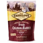 Сухий корм Carnilove Fresh Chicken Rabbit for Adult cats - для дорослих кішок з куркою та кроликом, 400 г