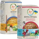 Набір круп Art Foods Булгур 800 г + Гречана швидкозварювана 800 г (1.6 кг) (3983323749)