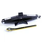 Домкрат ромбовий з тріскачкою 2т Elegant 100 816 (для SUV, гумова подушка)