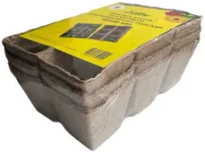 Торф'яна касета Jiffy 8х8 см (6 горщиків) 3 шт (30053090)