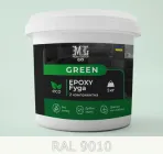 Епоксидна фуга для плитки Green Epoxy Fyga 1 кг дрібне зерно Білий