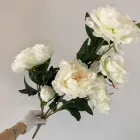 Штучний Півонія білий 70 см