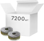 Цвяхи барабанні VOREL до пневматичного пістолета 38 мм Ø 2.1 мм 15-16˚ 7200 шт (YT-09212)