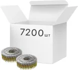 Цвяхи барабанні VOREL до пневматичного пістолета 32 мм Ø 2.1 мм 15-16˚ 7200 шт (YT-09212)