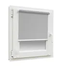 Рулонна шторка Len-new міні 35*165 см Світло-сірий (К558)