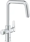 Змішувач кухонний 2 в 1 (водопровідна + фільтрована) GROHE Blue Pure Eurosmart сумісний з фільтрами Ecosoft  30583000