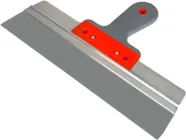 Шпатель фасадний нержавіючий Tytan 150x60 мм з двокомпонентною ручкою (2014_ty)