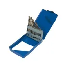 Набір свердел по металу Р6М5 білих 2,0-8,0мм 13шт (мет. коробка)