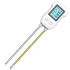 рH метр BauTech 3в1 цифровий аналізатор ґрунту з LCD екраном Білий (1013-684-00)