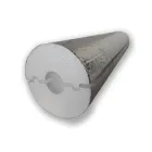 Утеплювач для труб UKRIZOL пінопластова шкаралупа 16/30 з фольгою