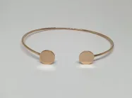 Жорсткий золотий браслет. 820213