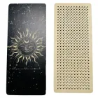 Садху дошка для йоги та медитації з високоякісним принтом сонця та афірмацією "Live in a moment". Крок цвяхів10 мм