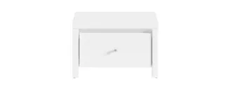 Тумба приліжкова БРВ Христина KOM 1S (B) білий