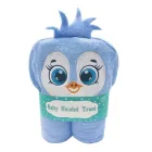 Рушник бамбук / махра Lovely Svi дитяче з капюшоном для ванної, басейну, пляжу - 70 х100 см Пінгвін