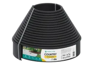 Бордюр садовий Vodaland пластиковий Country Standard H100 чорний 15 м (82952-15-BK)