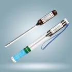 Кухонний термометр зі щупом JR-1/TP101 електронний РК-дисплей автовідключення вбудована пам'ять Чорний