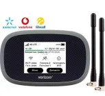Комплект 4G LTE WiFi мобільний інтернет роутер Novatel Verizon MIFI 8800 L + 2 антени по 5 dB | Швидкість до 1200 Мбіт/с. Cat.18 | Акумулятор 4400 мАг | Два виходи під антену MIMO | Київстар, Life, Водафон