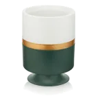 Горщик для квітів Ribbon 4 л вертикальний зелений 20х20х25 см