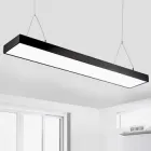 Підвісний чорний світлодіодний лінійний світильник 64w 5000K 4960Lm 120см Sneha (996560)