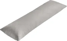 Подушка для сну та відпочинку IDEIA Cube 40x140 Антиалергенне волокно чохол зі стібкою Сіра (2200004291314)