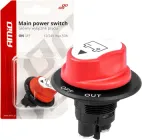 Роз'єднувач струму заземлення Amio акумуляторної батареї Hebel Червоний (03025)