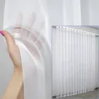 Тюль VR-Textil н101 Шифон однотонний Білий 300х250 см (41-004)