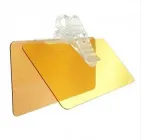 Антивідблисковий козирок HD Vision Visor Clear View для автомобіля yellow