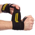 Кистьові бинти Ironbull Wrist Wraps Black-Yellow