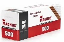 Гільзи сигаретні Magnus 500 шт Extra Long Filter 24 мм
