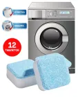 Засіб для чищення пральної машини 12 ШТ капсул Washing machine cleaner