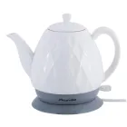 Чайник електричний керамічний 1.5л 1200W Kamille Vizo кришка із силіконовим кільцем Білий