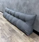 Подушка-підголів'я панама 120х45 см сіра