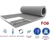 Тонкий матрац на диван (футон, топер) «FOG» Gray-White collection (5см, 3/4) 80х190