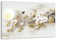 Картина на полотні у вітальню/спальню Квіти MLP_68 ( 30х60 см)