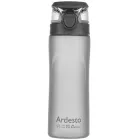Пляшка для води спортивна Ardesto 600 мл сірого кольору