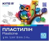 Пластилін Kite Classic 10 кольорів 200 г (K-084)