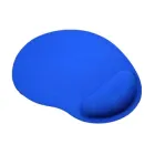 Килимок для мишки з подушкою під зап'ястя 23х18 см Синій (370402)