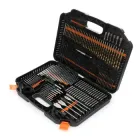 Набір свердл та біт Kraft&Dele KD999 246 шт в пластиковому кейсі