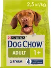 Сухий корм для дорослих собак Dog Chow Adult з ягням 2.5 кг (7613034485946)