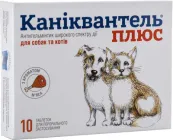 Таблетки проти глистів Haupt Pharma Каніквантель Плюс для собак і котів 10 таблеток (4823105700011)