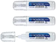 Набір коректорів-ручок Centrum з металевим стержнем 16 мл х 3 шт (808973) (2000998477462)