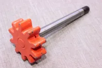 Шестерня вал до бетонозмішувача 10 зубів 15 вал